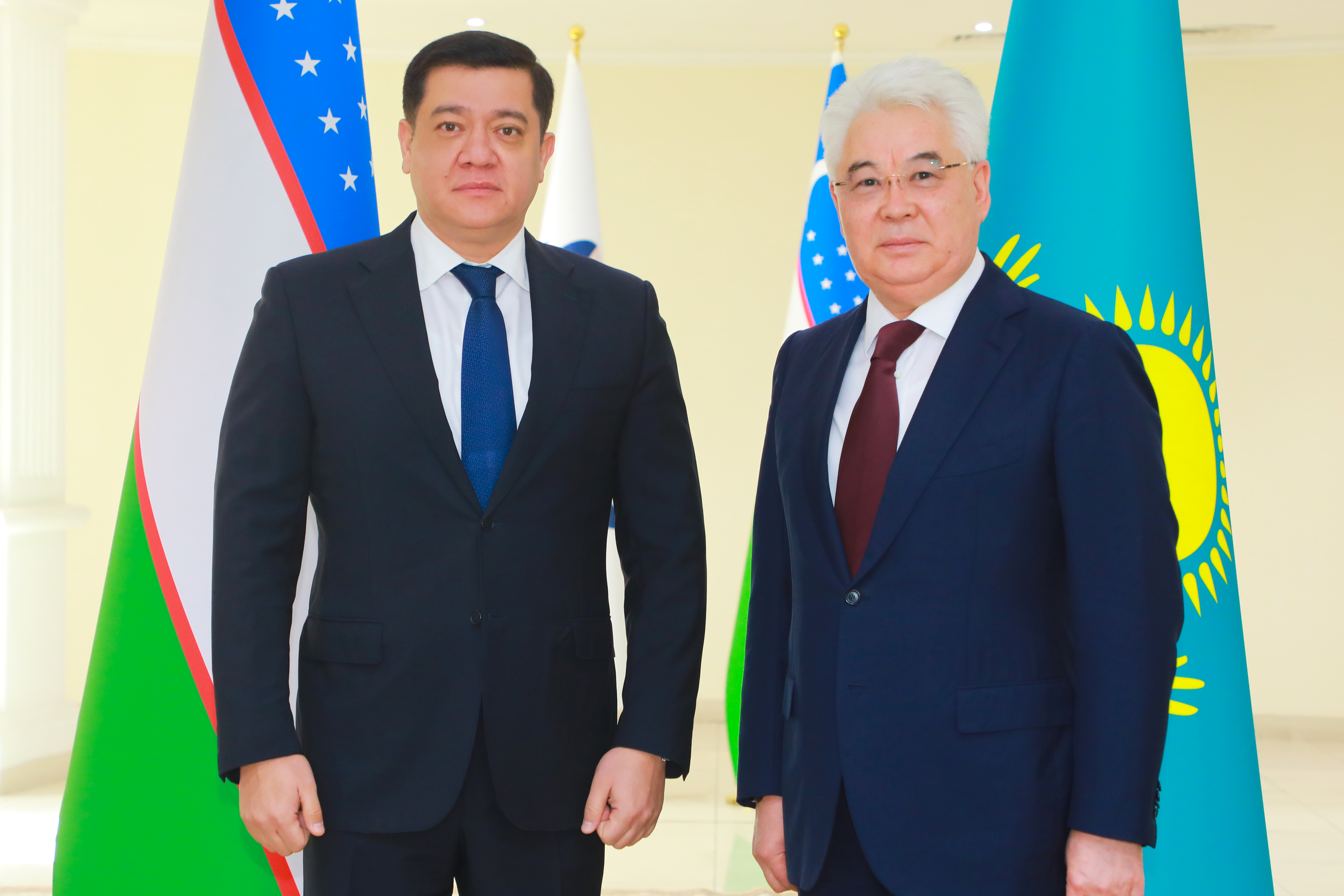 Елші Өзбекстанның Салық комитетінің төрағасы Фаррух Пулатовпен кездесті