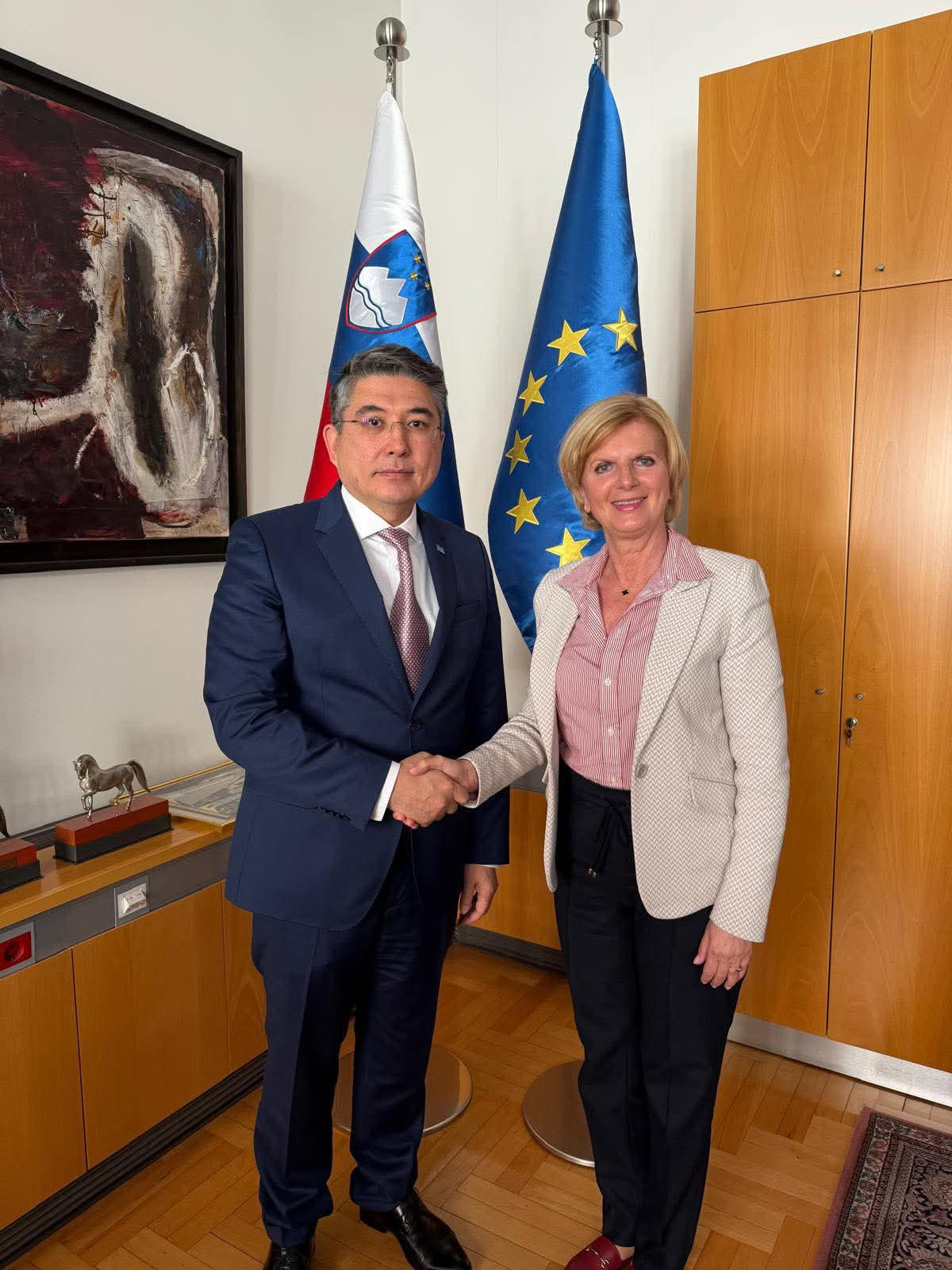 Казахстан мен Словения протоколдық үйлестіруді күшейтуде