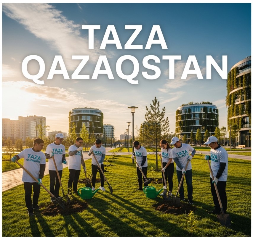 Қадірлі отандастар! «Таза Қазақстан» акциясы – бұл тек тазалық шарасы ғана емес, бұл – біздің жерімізге деген сүйіспеншілігіміздің, табиғатқа деген қамқорлығымыздың және болашақ ұрпақ алдындағы жауапкершілігіміздің белгісі.