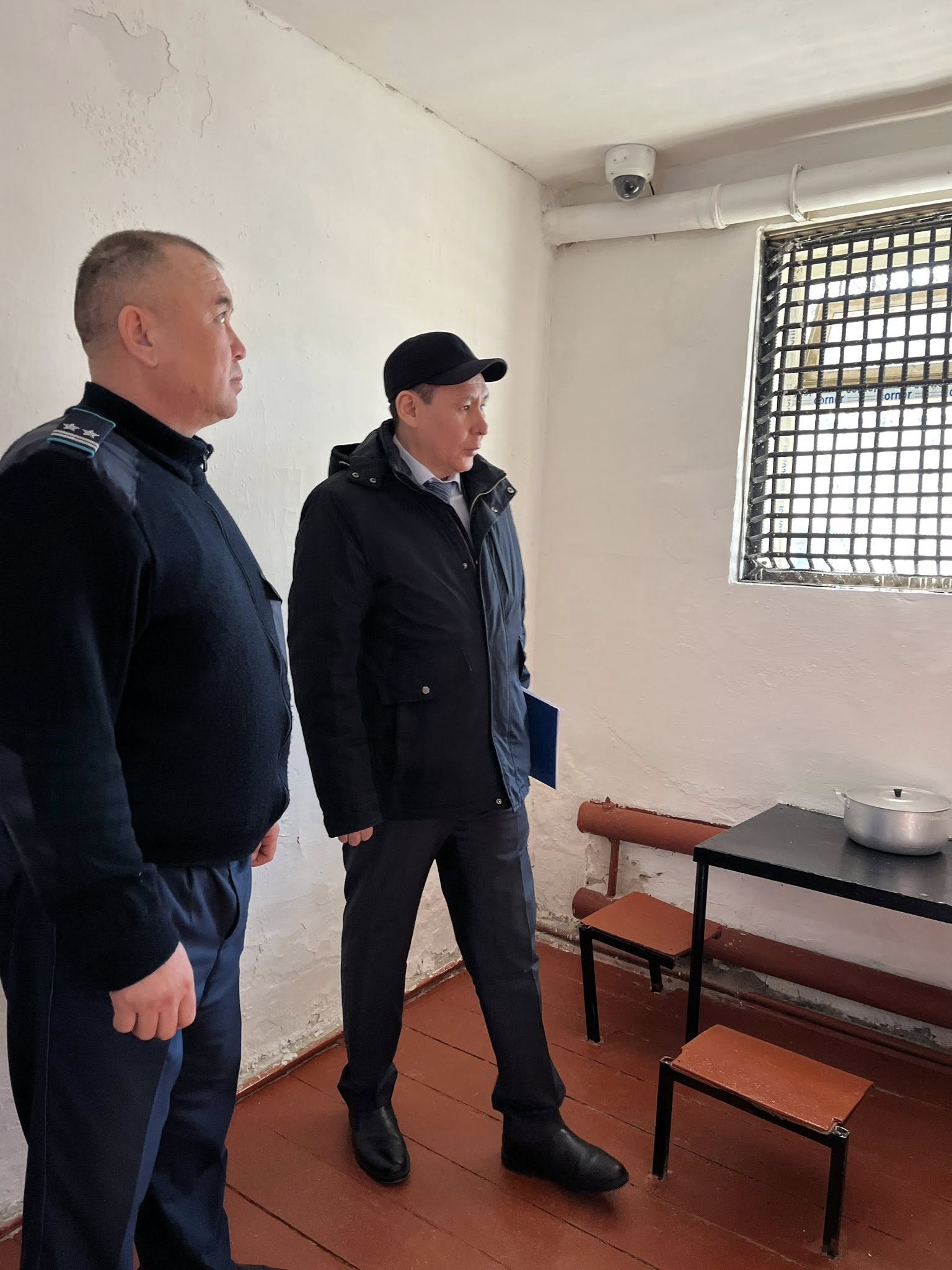 Қармақшы ауданы полиция бөлімінің уақытша ұстау изоляторына (УҰИ) мониторинг жүргізді