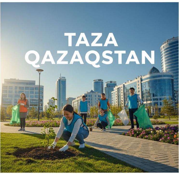 Қадірлі отандастар! Біздің сүйікті Қазақстанымыздың әрбір бұрышы көздің жауын алатындай таза болсын десек, бірлесіп еңбек етуіміз керек.