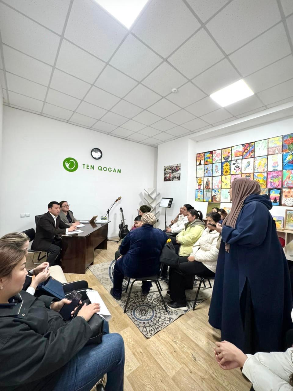 «TEN QOGAM» Әлеуметтік қолдау орталығының ұйымдастыруымен дөңгелек үстел