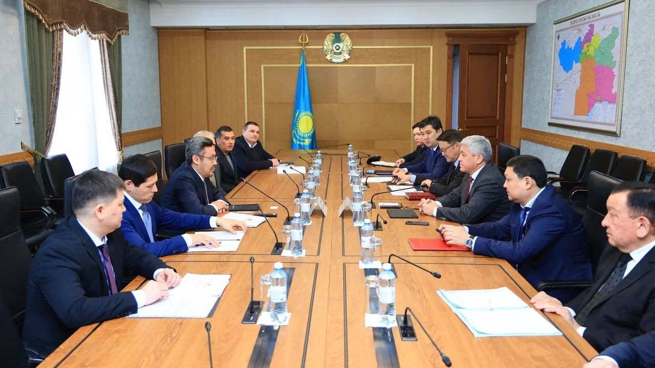 Ермаганбет Булекпаев встретился с руководством «Тау-Кен Самрук» и американскими инвесторами
