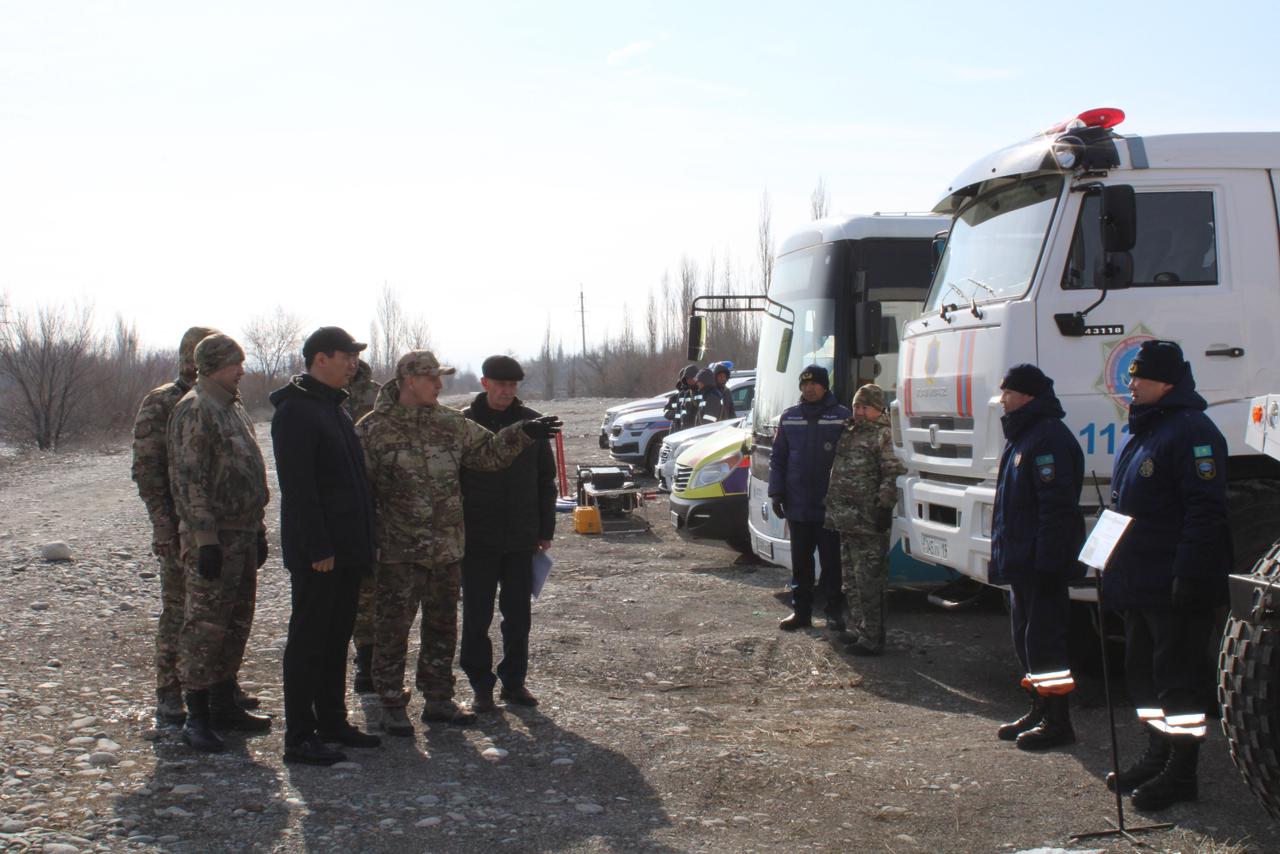 Талдықорғанда «Көктем–2026» республикалық оқу-жаттығуы өтуде