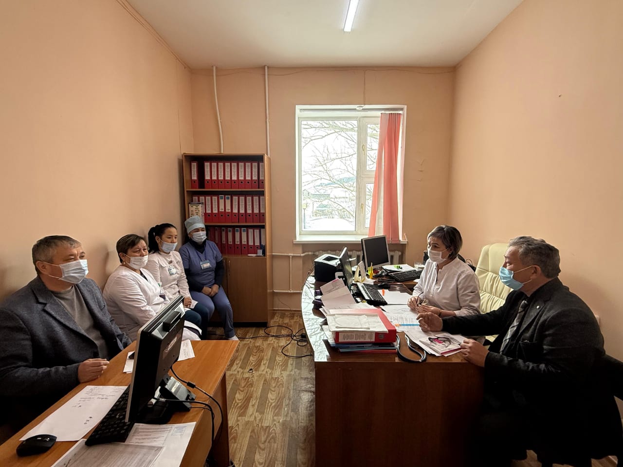 Қарқаралы ауданында  екпенің  маңыздылығы, ЖРВИ мен тұмаудың алдын алу шаралары  тақырыптарында көшпелі семинар өтті