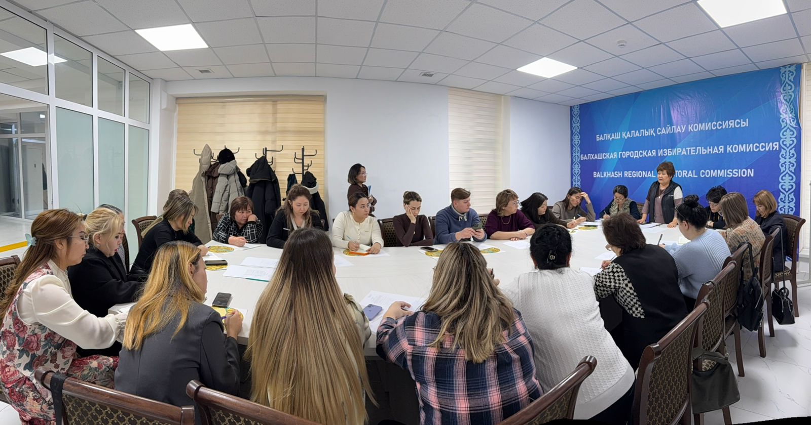 Обучение секретарей участковых комиссий референдума