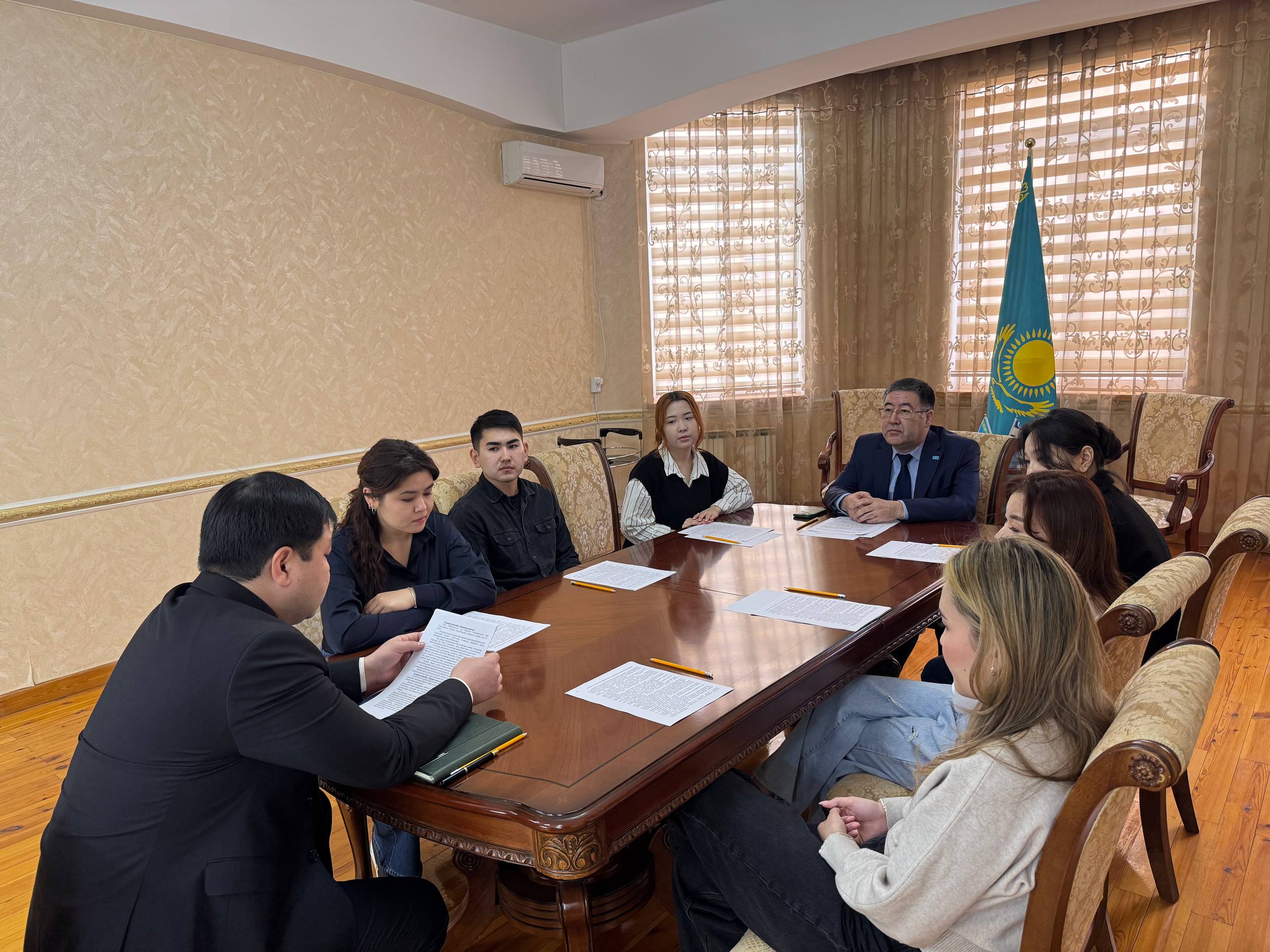 Самарқанд қаласындағы Қазақстанның Бас консулдығында қазақстандық магистранттармен кездесу өтті