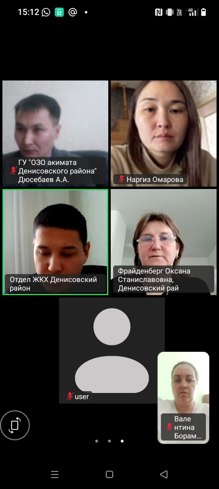 Денисов ауданының Қоғамдық кенестың кезекті отырысы