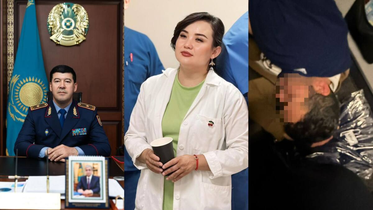 Маңғыстау облысы ПД бастығы мен ақтаулық дәрігер ұшақ бортында шетелдік азаматты аман алып қалды