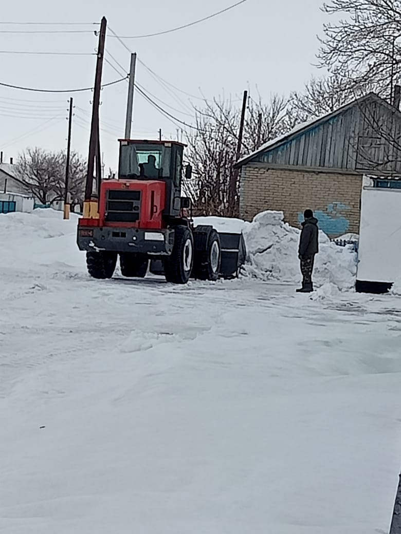 аумақтарды қардан тазарту