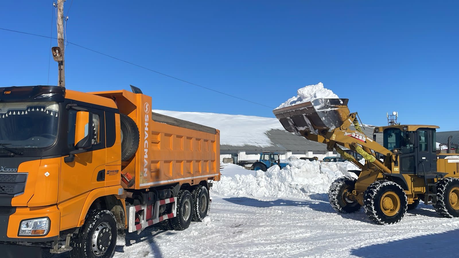 аумақтан қар тазалау