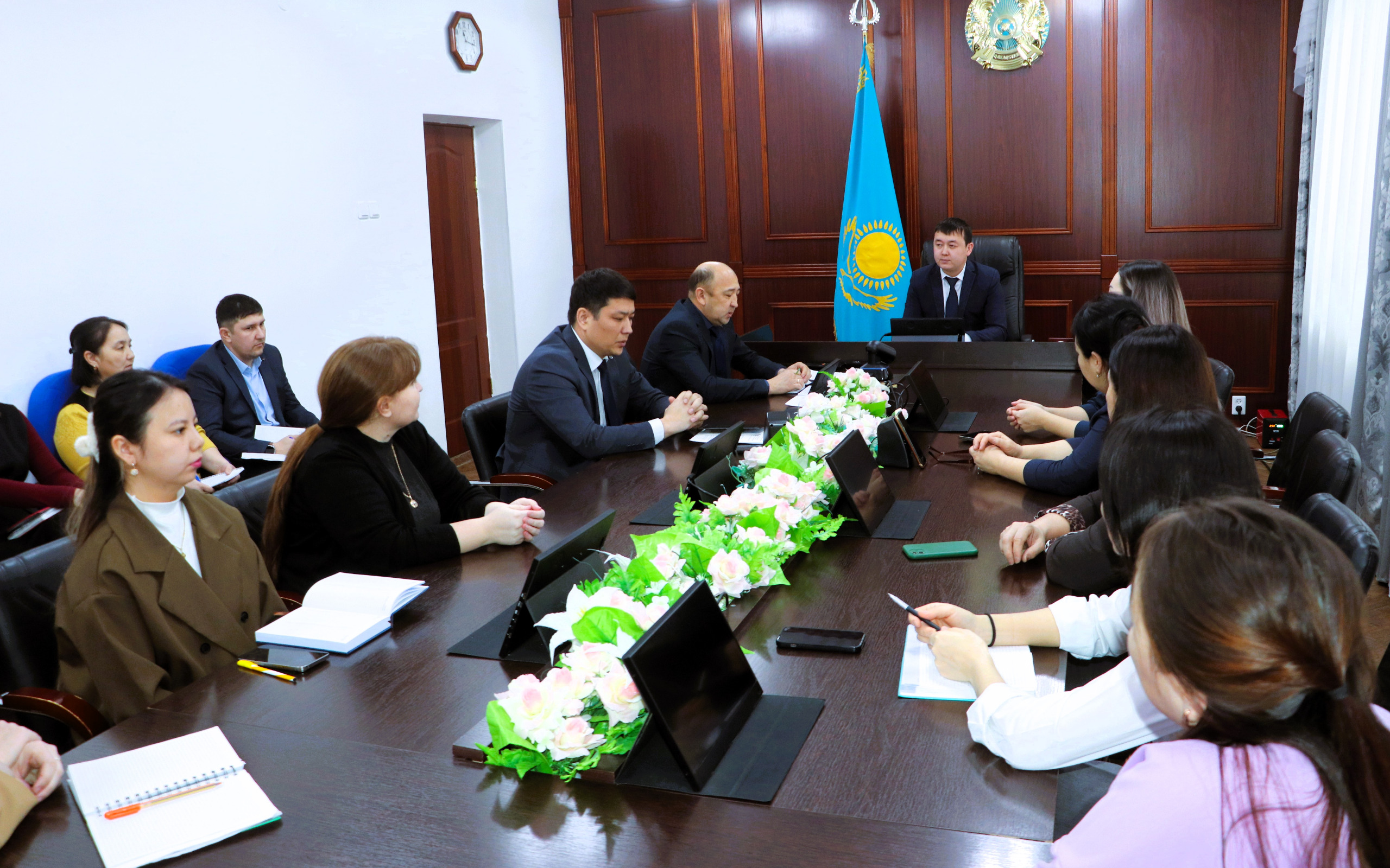 Аудан әкімі орынбасарының төрағалығымен ауданға қарасты есепшілердің жиналысы өтті