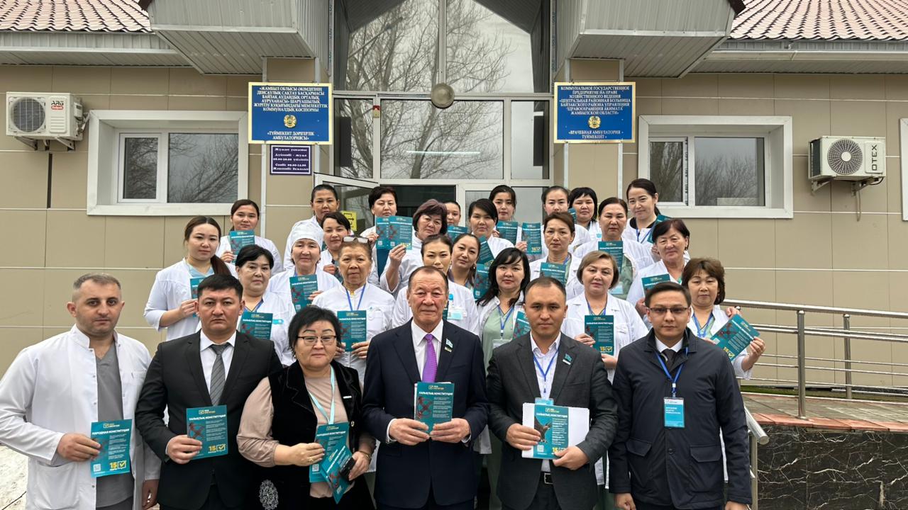 Халық денсаулығы – басты құндылық: Түймекенттегі мазмұнды кездесу