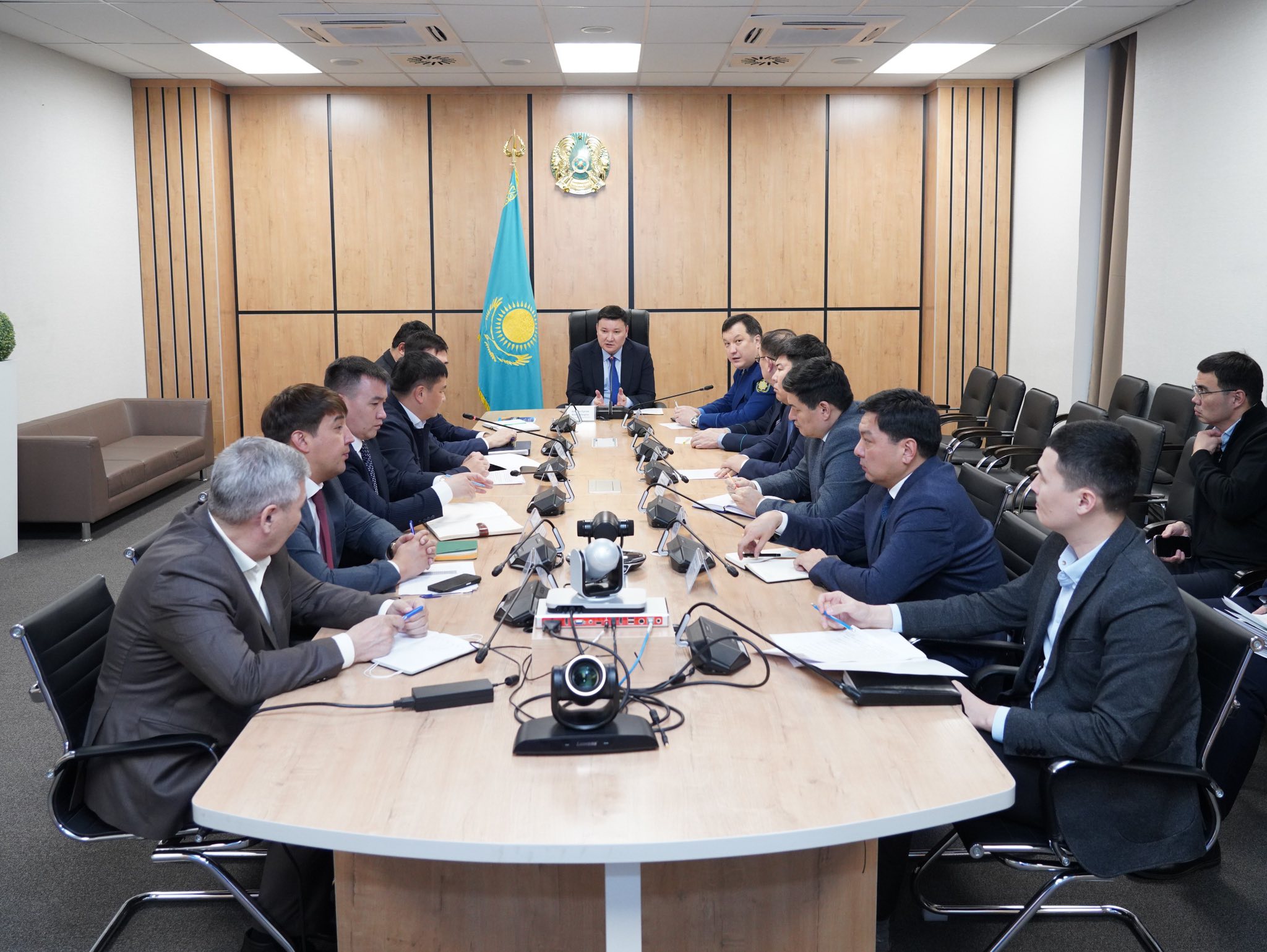 ТҮРКІСТАНДА ҚОҒАМДЫҚ-САЯСИ АХУАЛ БОЙЫНША АПТАЛЫҚ ШТАБ ОТЫРЫСЫ ӨТТІ