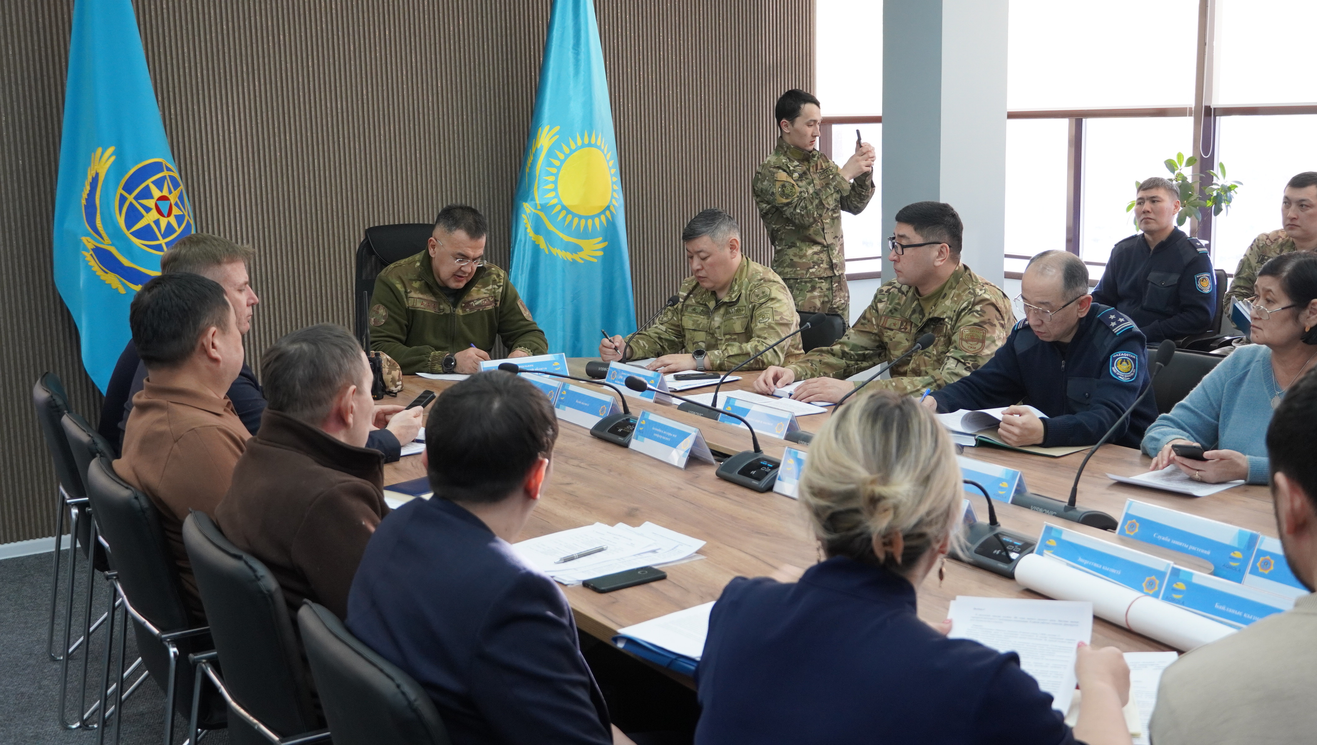 Ақмола облысында "Көктем-2026" оқу-жаттығуының екінші күні