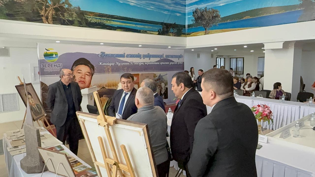 18 ақпан Жанайдар Мусиннің 90 жылдығына арналған дөңгелек үстел өтті