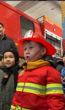 Отпен ойнауға болмайды: балабақша тәрбиеленушілеріне өрт қауіпсіздігі түсіндірілді