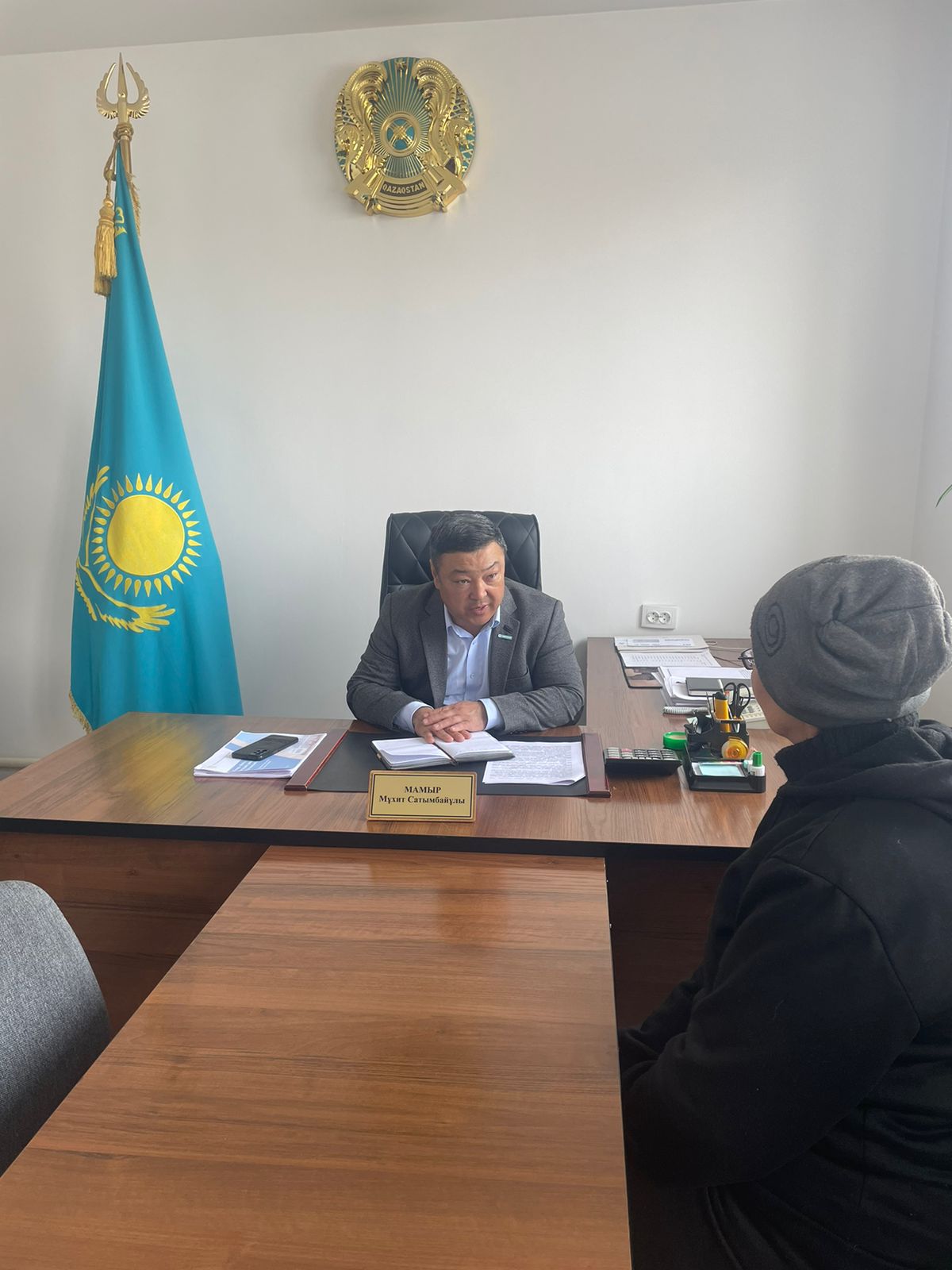 Округ әкімі Жеке қабылдау өткізді