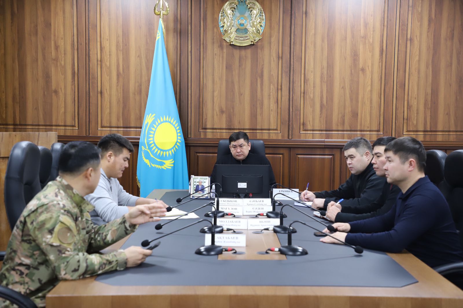 Ауа-райына байланысты ахуал талқыланды