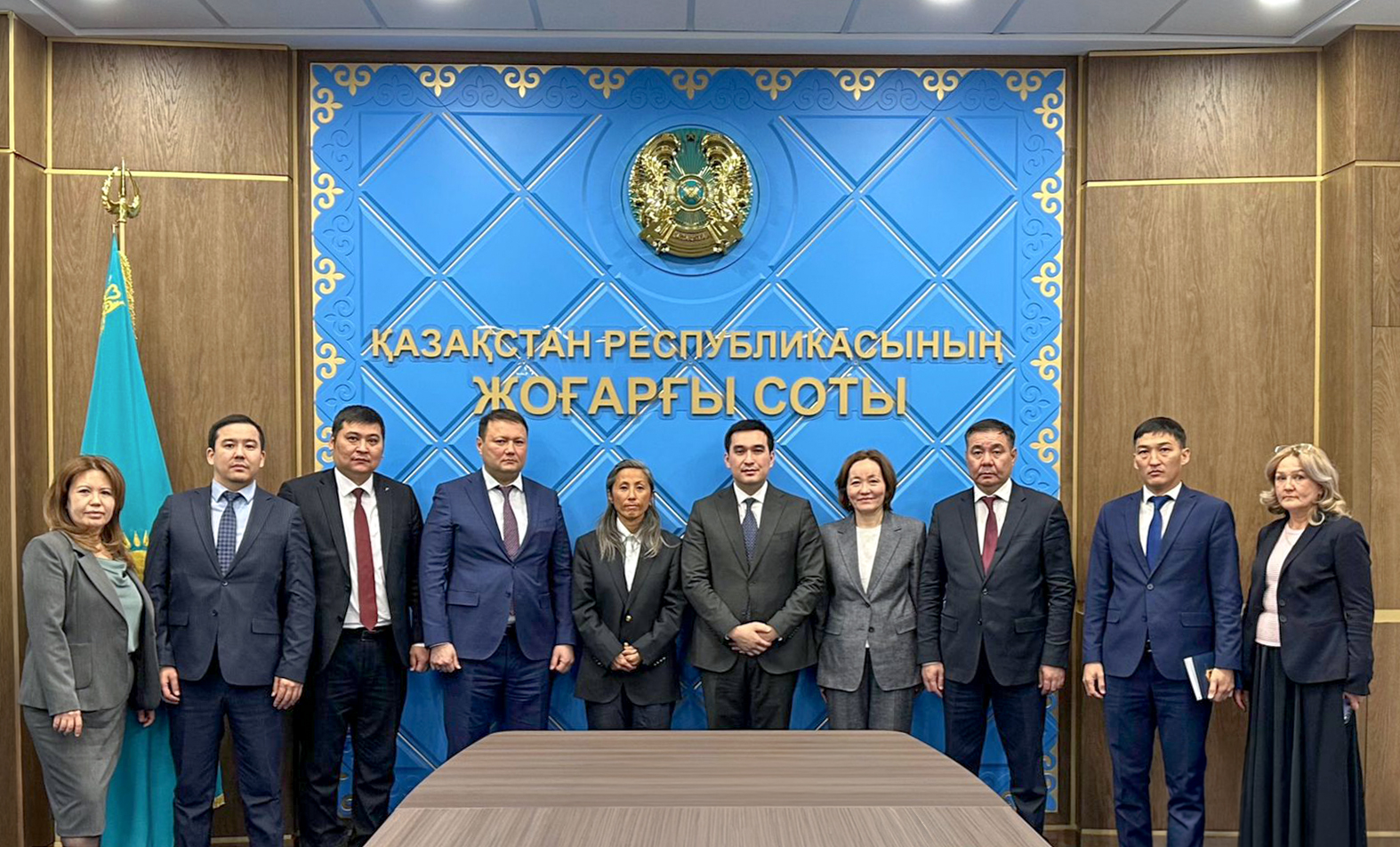 В Верховном Суде РК обсудили развитие судебной инфраструктуры