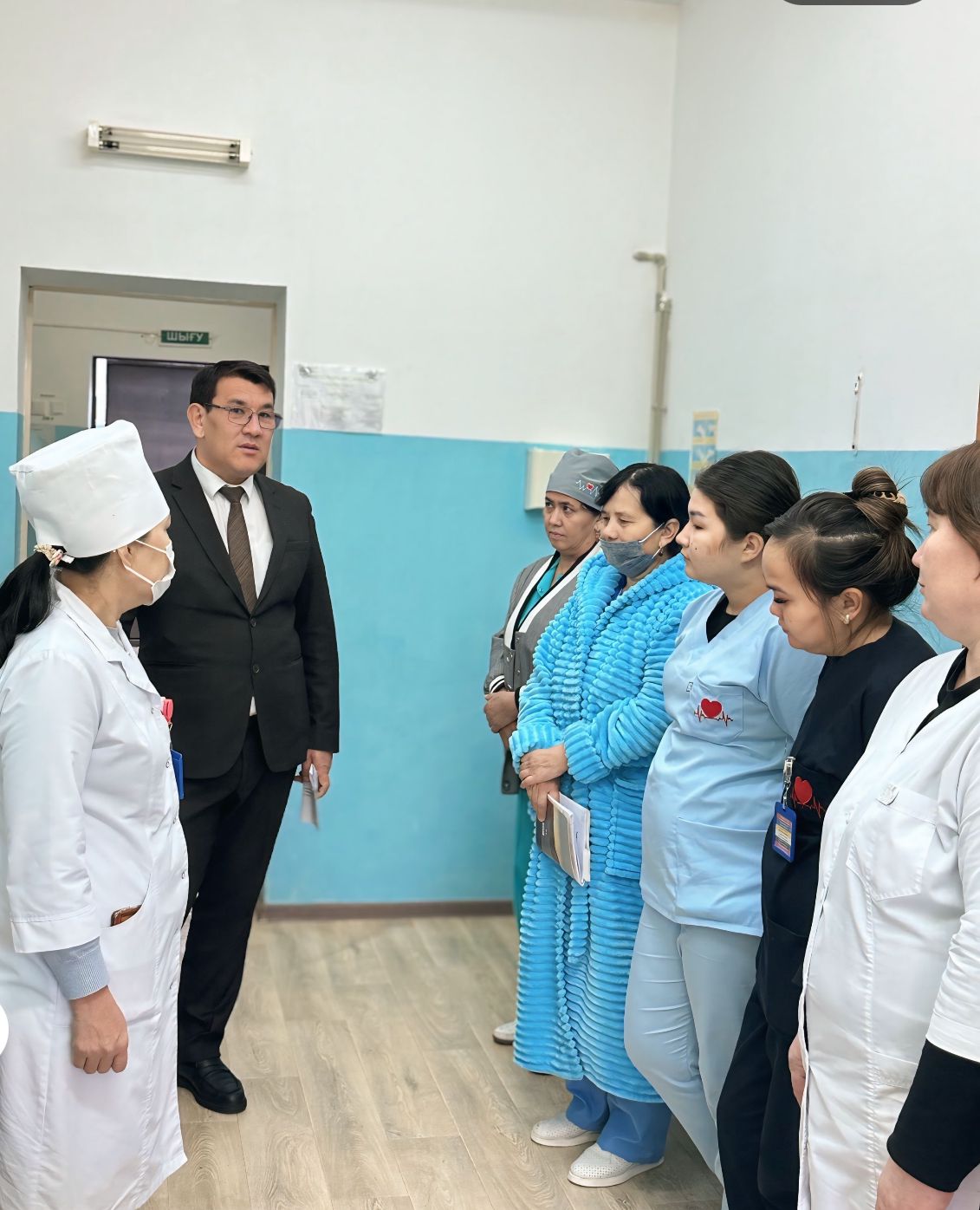 Медицина саласының қызметкерлерімен кездесу өтті