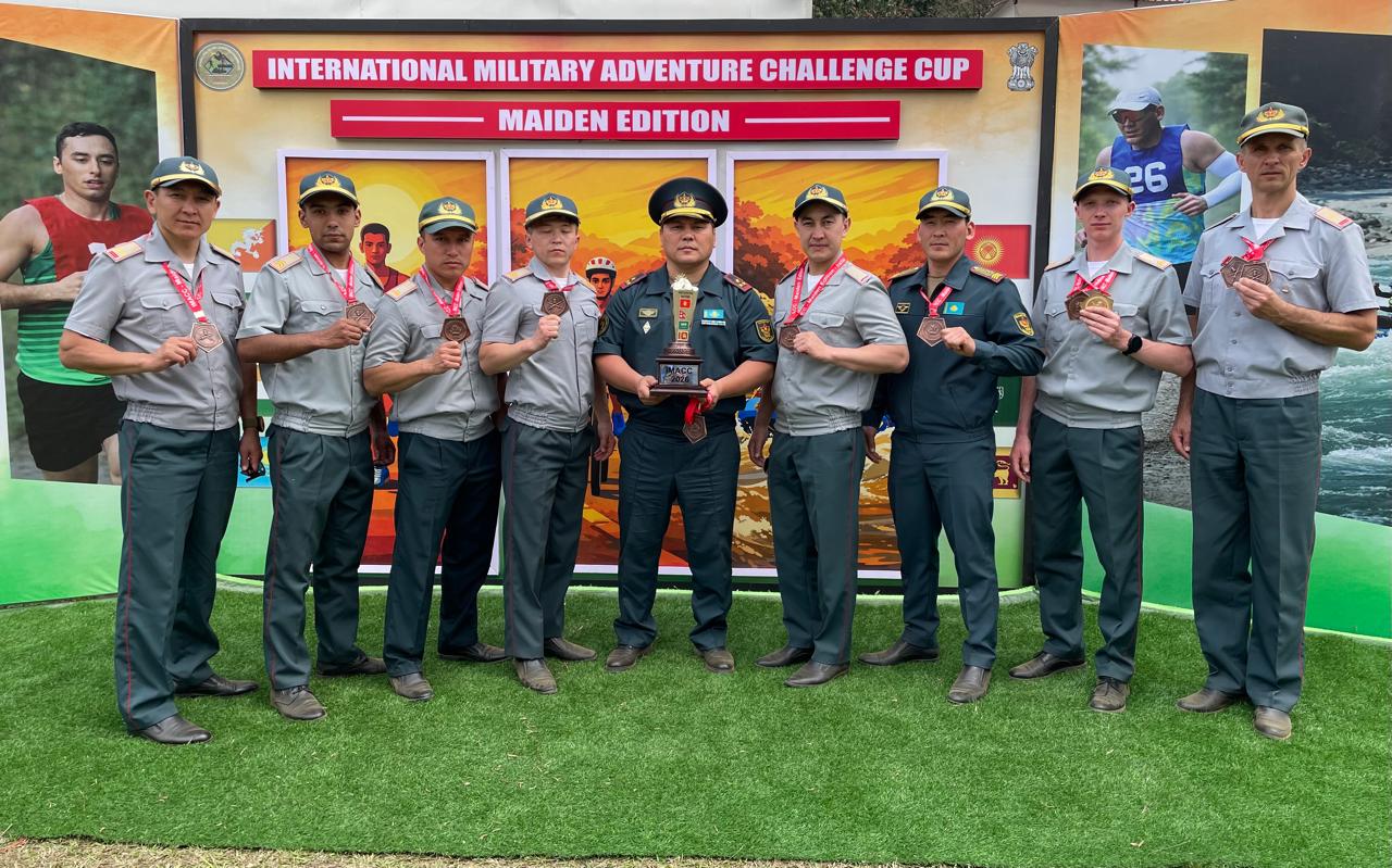 Үндістанда дуатлоннан өткен халықаралық жарыста әскер спортшылары қола жүлдеге ие болды.