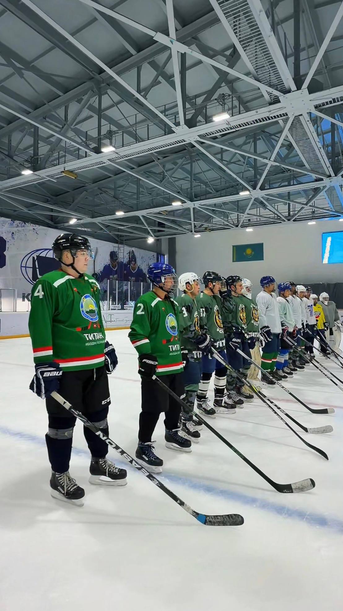 ШҚО ПД «Титан» командасы Спартакиадаға қызу дайындалуда