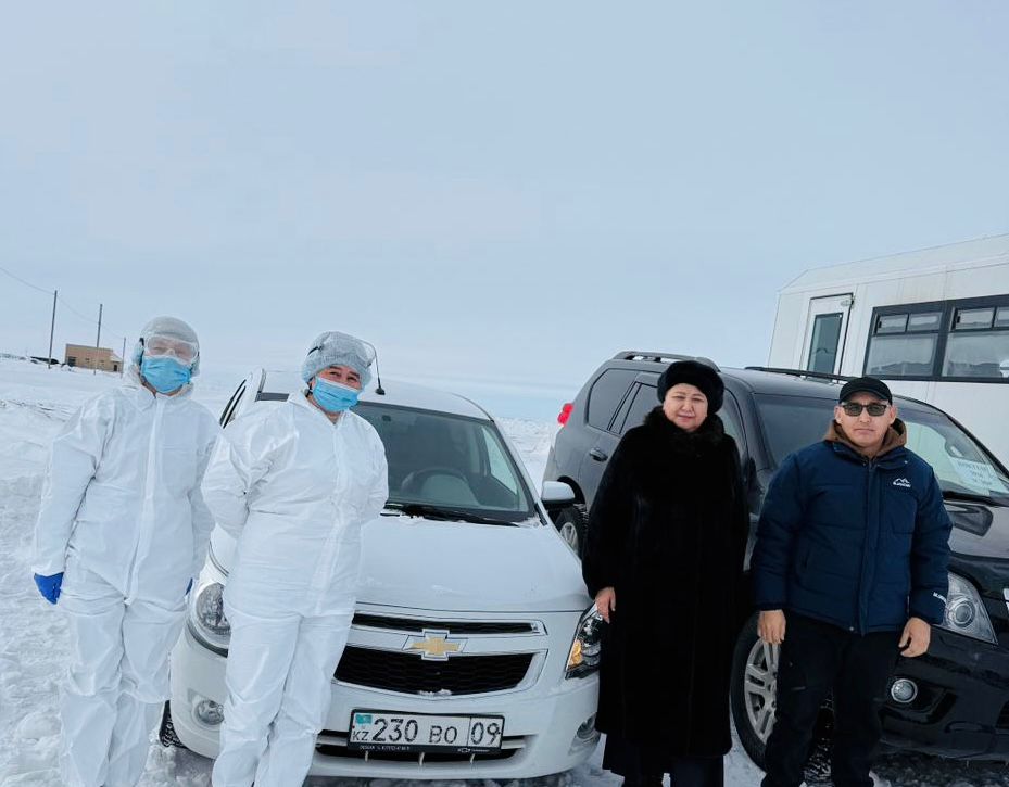 Мамандар «Көктем-2026» Республикалық командалық-штабтық оқу-жаттығуының Ақтоғай  аудандық азаматтық қоғау қызметтерінің саптық қарауына қатысты