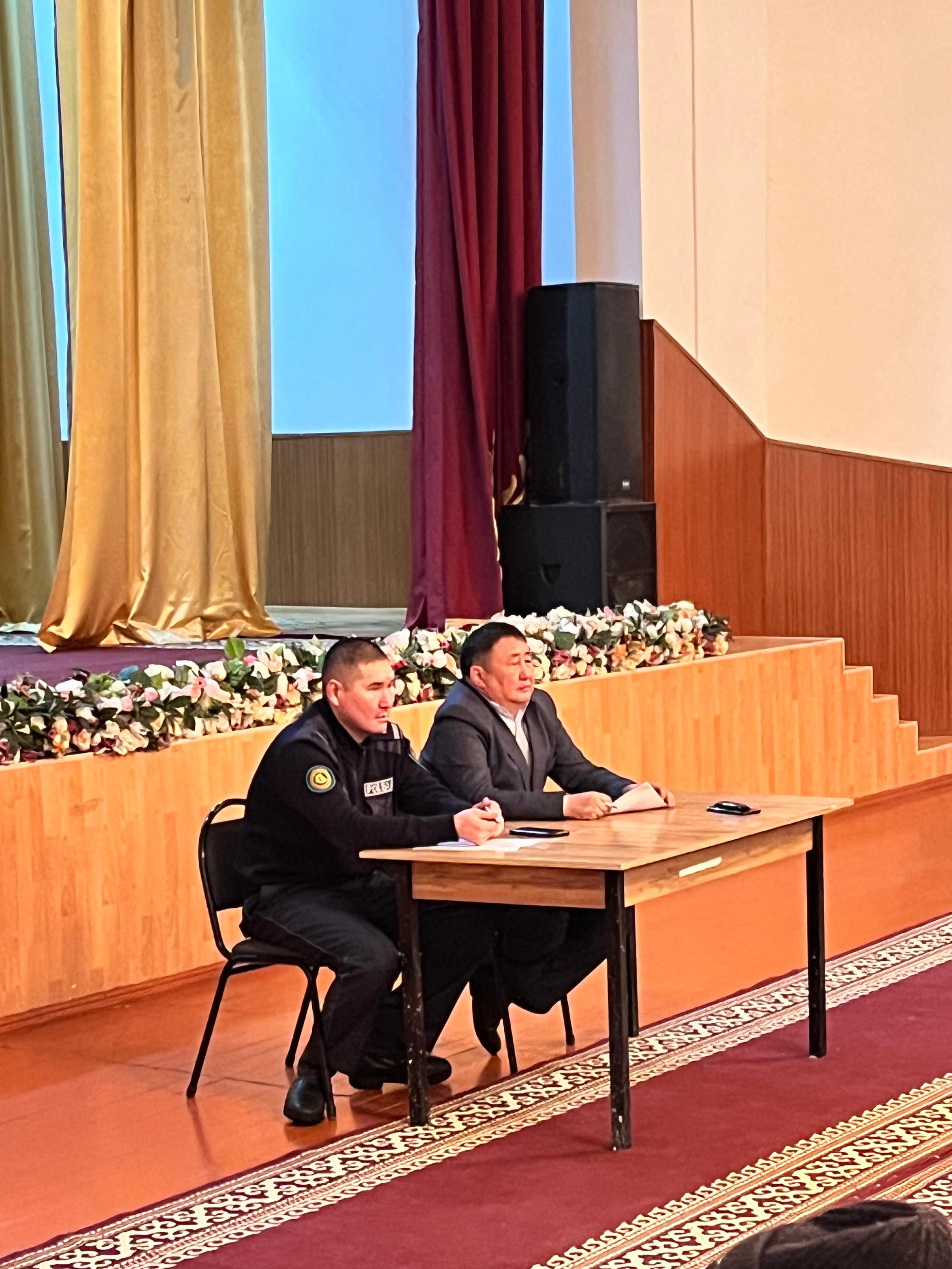 Округ әкімі Н.Бейсембаевтың Бұлақты ауылы тұрғындарымен кездесу өткізді