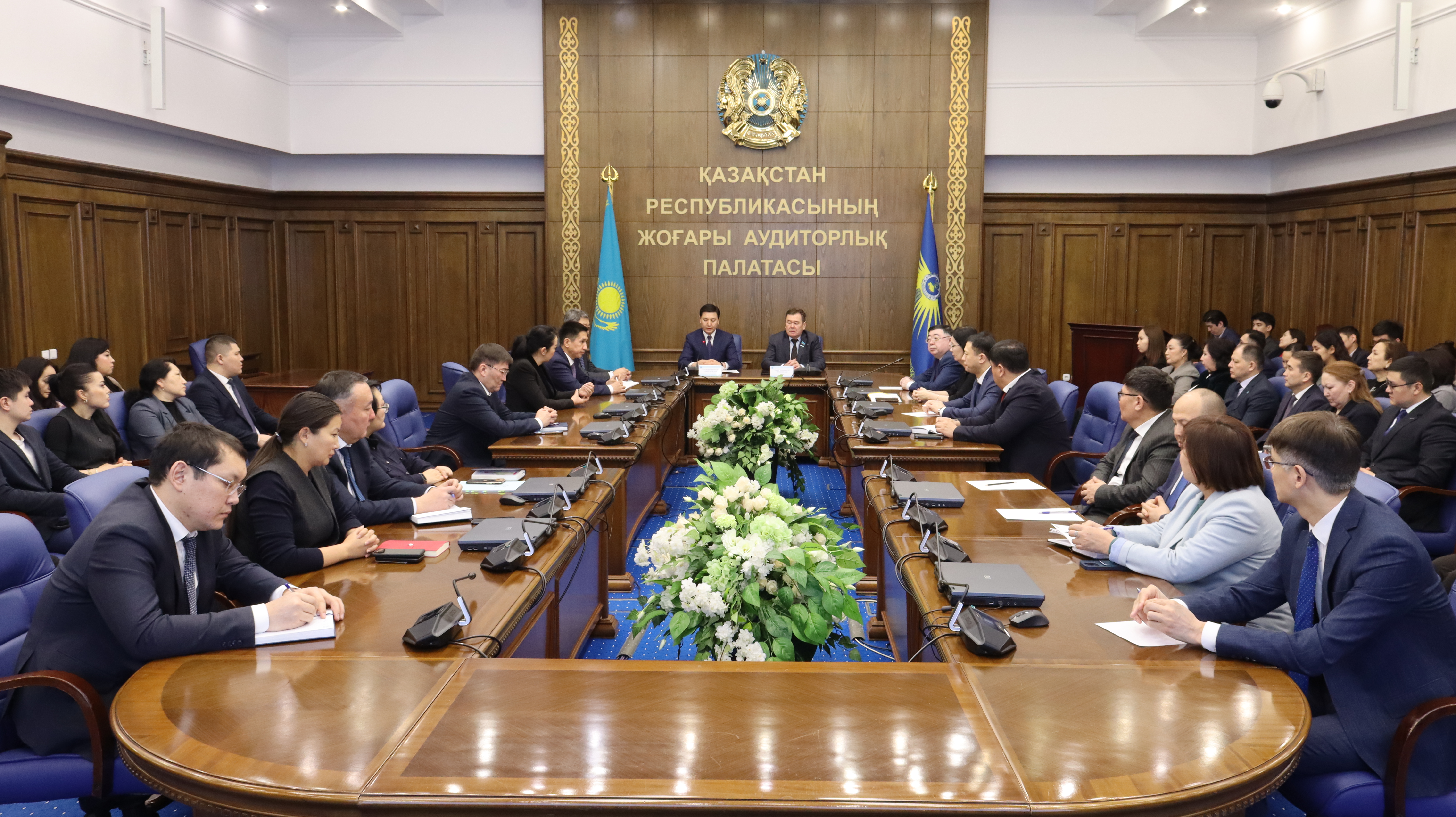 В Высшей аудиторской палате обсудили проект новой Конституции Республики Казахстан