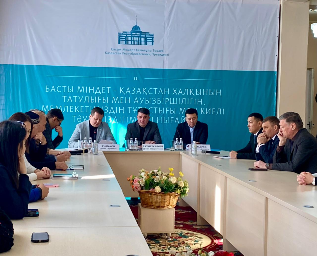 Встреча председателя областного маслихата Д. Рыпакова с работниками Риддер ТЭЦ и жителями города Риддер