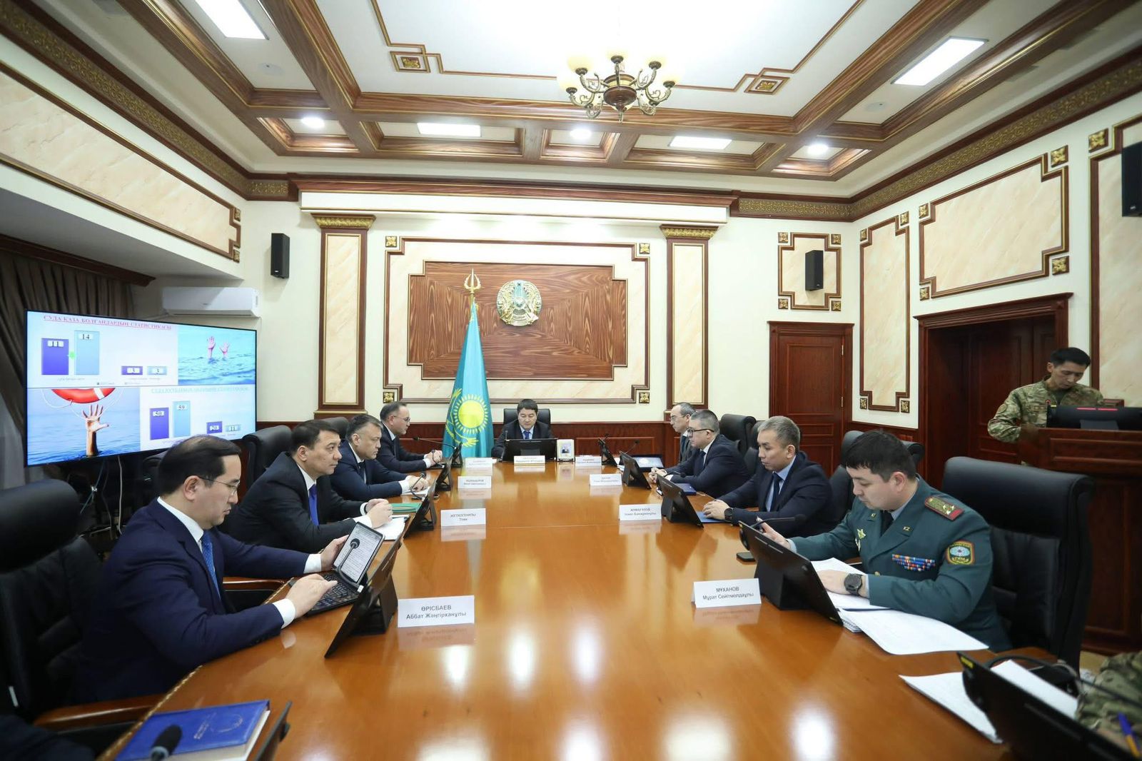 В Мангистауской области рассмотрены вопросы подготовки к купальному сезону, гражданской обороны и промышленной безопасности