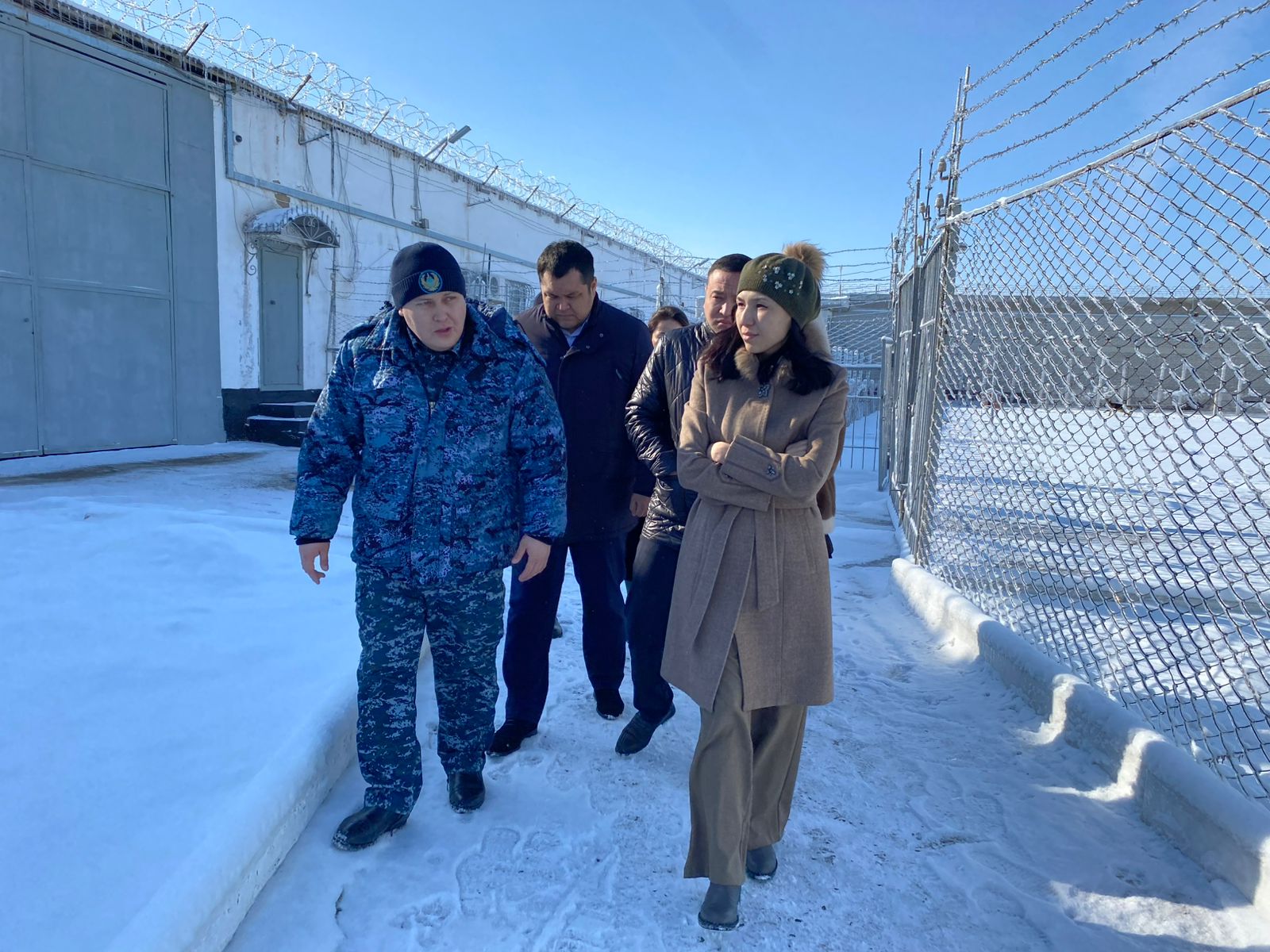 Мемлекеттік қызметкерлер түзеу мекемелеріне барды