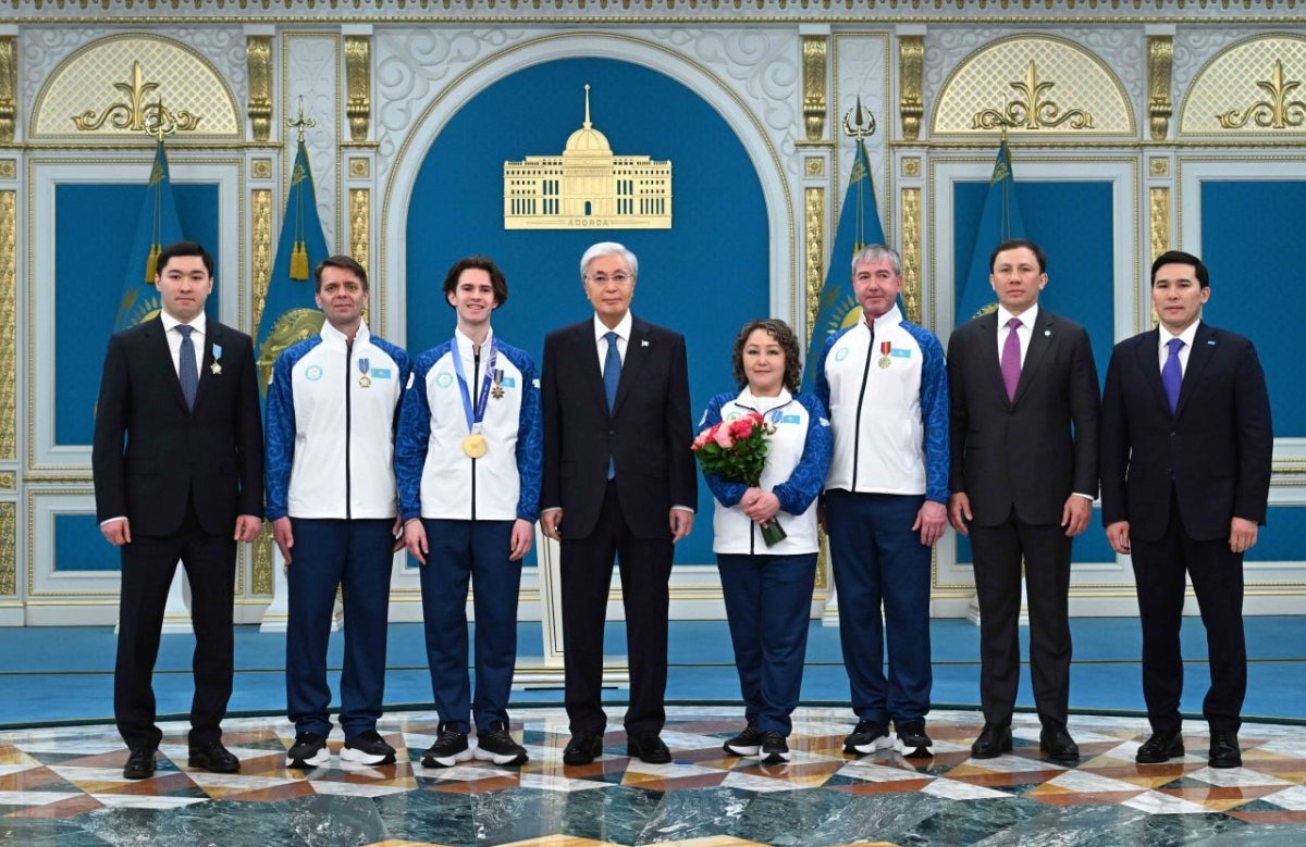 Мемлекет басшысы XXV Қысқы Олимпиада ойындарының чемпионы Михаил Шайдоровты марапаттады