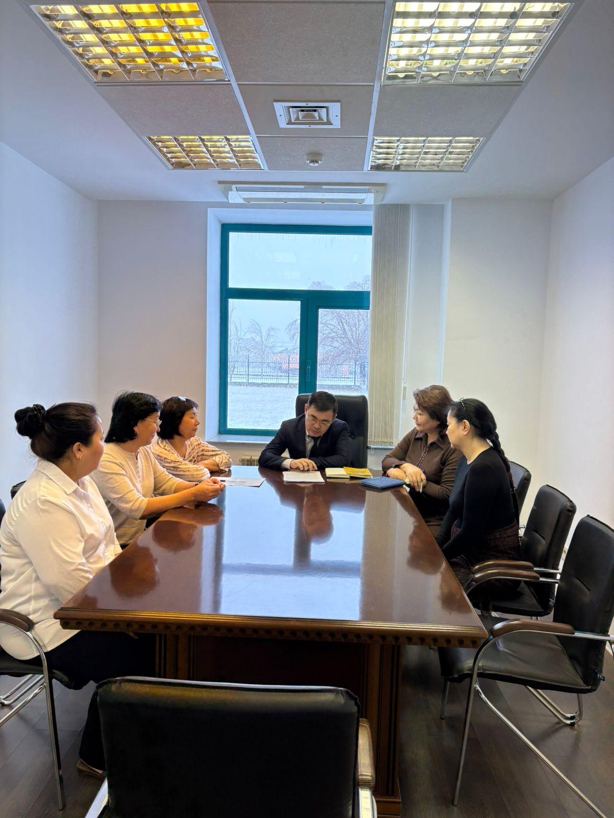 КӘСІПОРЫНДАРДА ЕҢБЕК ҰЖЫМДАРЫМЕН КЕЗДЕСУ ӨТТІ.