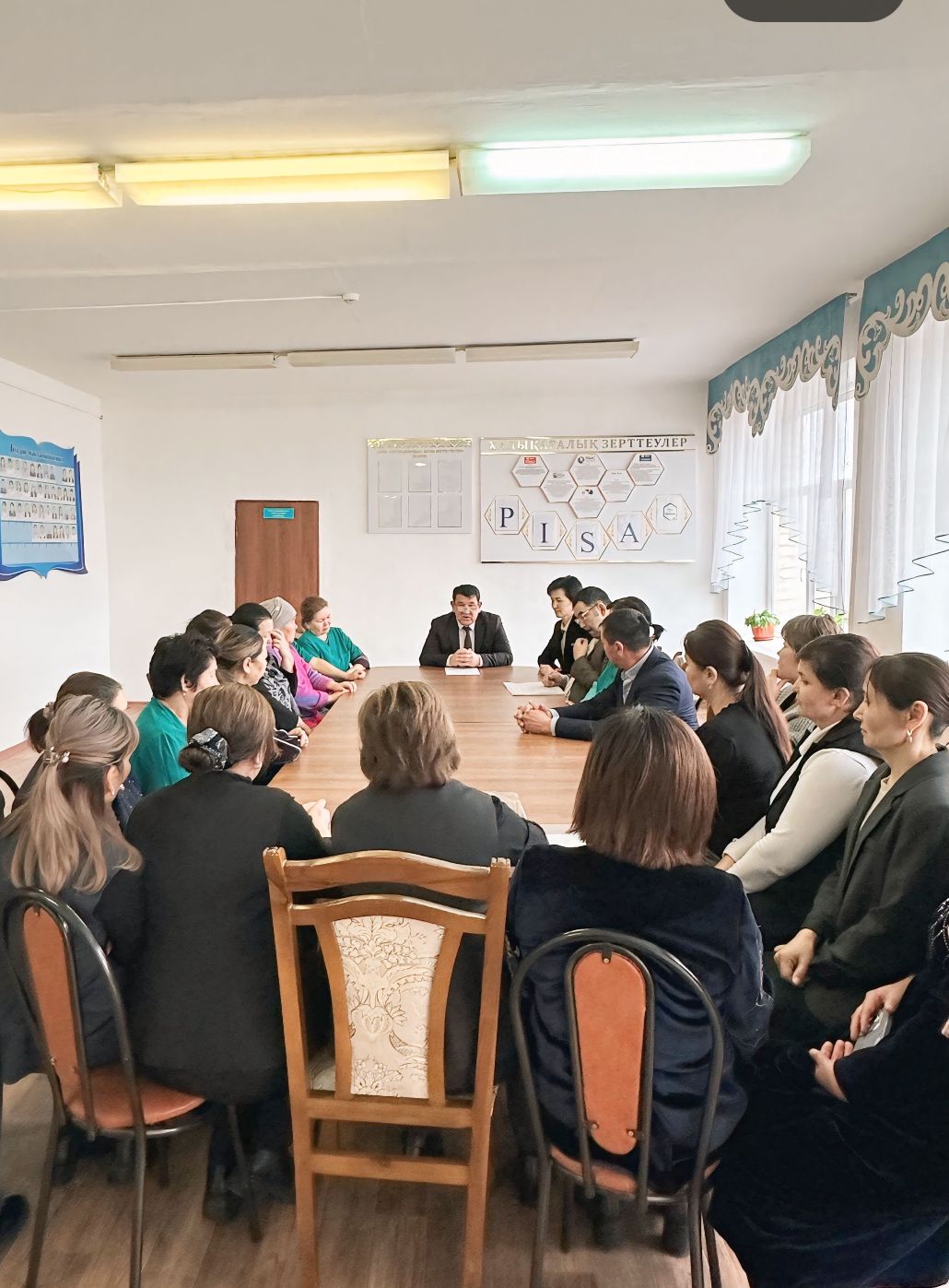 №3 орта мектебінде кездесу өтті