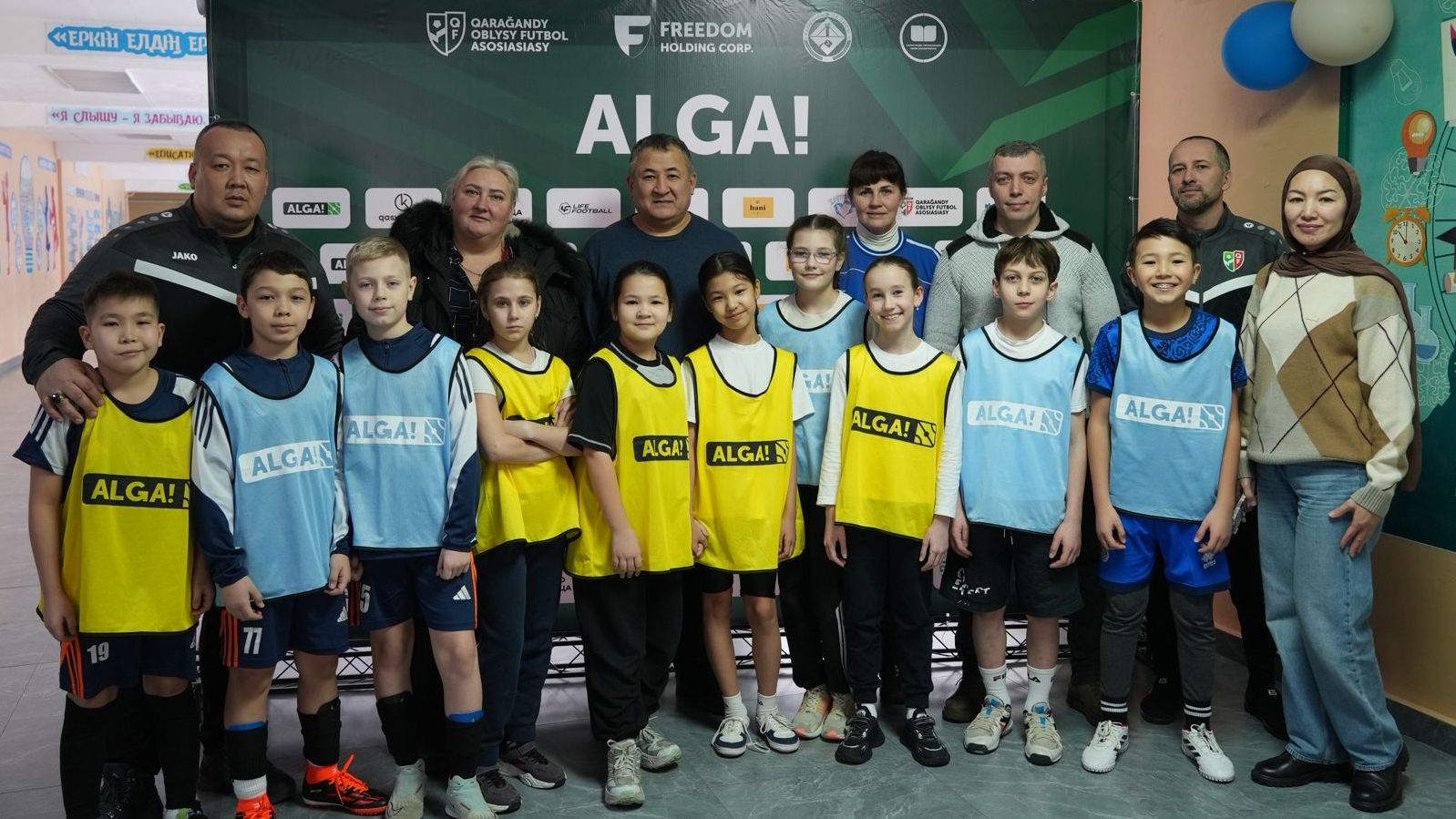 Мектеп футболы UEFA стандарты бойынша: Қарағандыда ALGA! жобасының алғашқы ойындары өтті