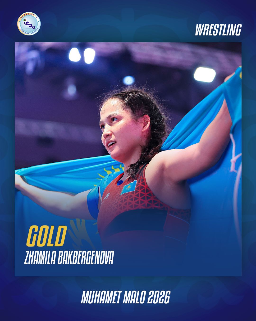 Жәмилә Бақбергенова Албаниядағы халықаралық турнирде алтыннан алқа тақты