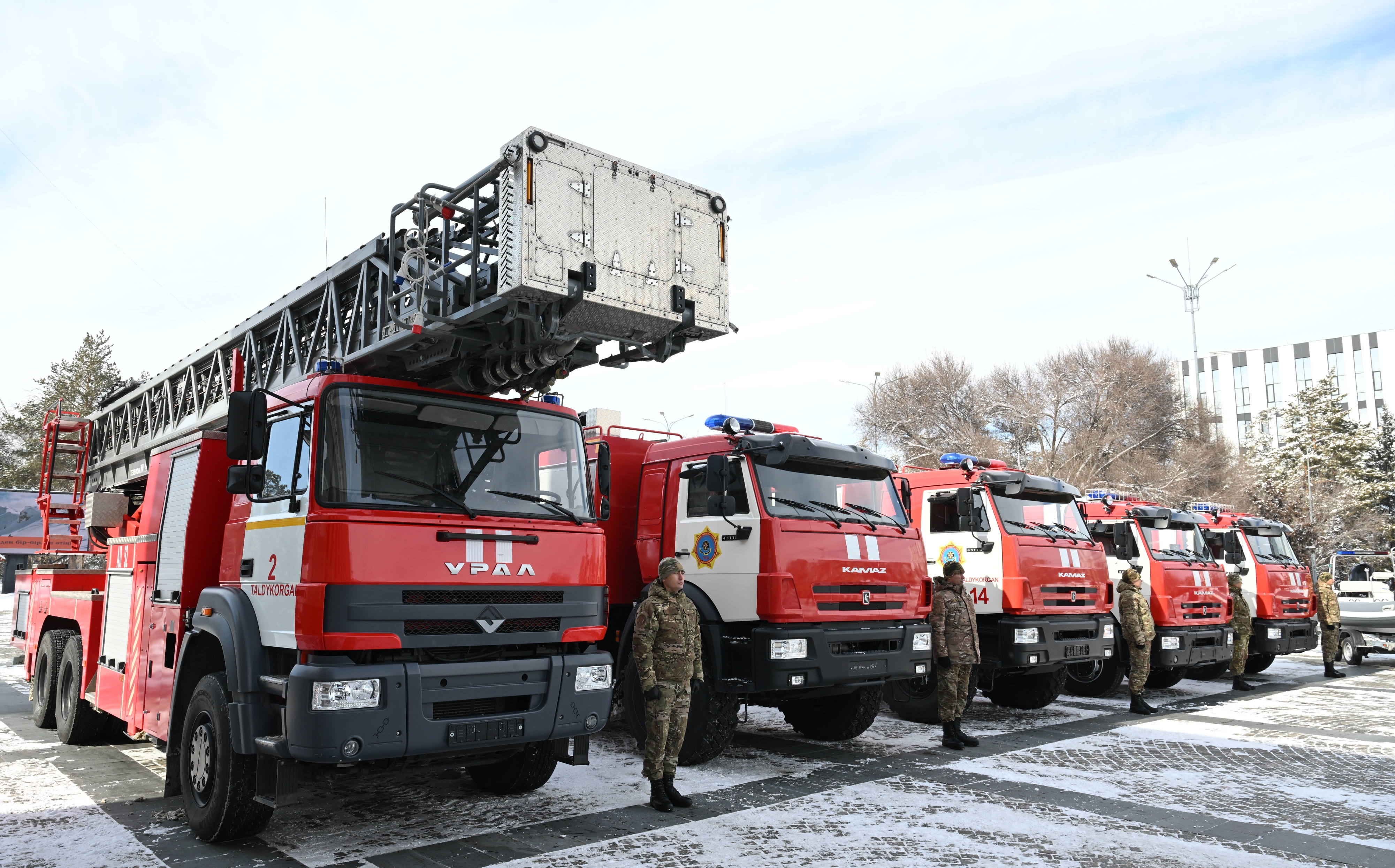 Тұрғындар қауіпсіздігі үшін жаңа техника: Жетісуда құтқару қызметін жаңғырту жалғасуда