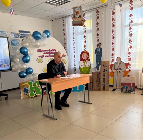 2026 жылғы 25 ақпанда Обаған жалпы білім беретін мектебінде оқушылардың Ұзынкөл ауданының әкімі Жұрқабаев М.К.  кездесуі өтті.