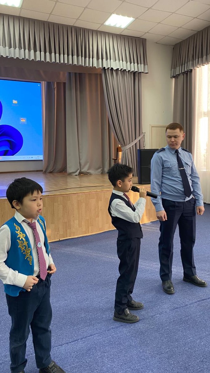 Весёлые перемены по ПДД прошли в школах Акмолинской области