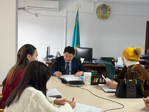 Денсаулық сақтау басқармасында азаматтарды жеке қабылдау өтті