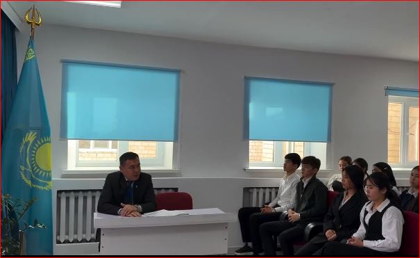 «Кәмелетке толмаған жасөспірімдер арасындағы құқық бұзушылықтардың алдын алу» тақырыбында лекция өткізілді