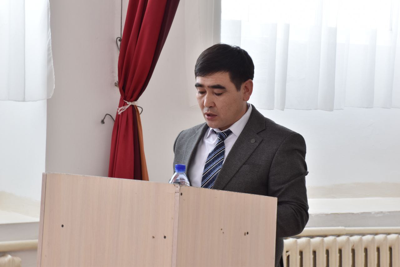 В Бектауском сельском округе состоялась очередная отчётная встреча.