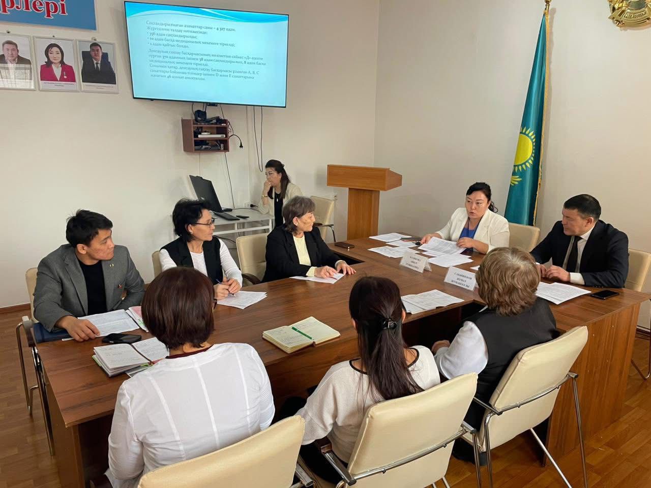 МАҢЫЗДЫ МӘСЕЛЕЛЕР ТАЛҚЫЛАНДЫ