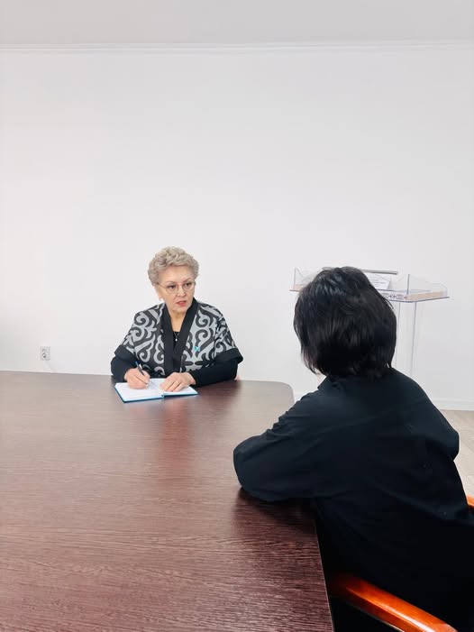 Согласно графика приема граждан депутат Жаксынского районного маслихата Бралина А.Д. провела прием граждан