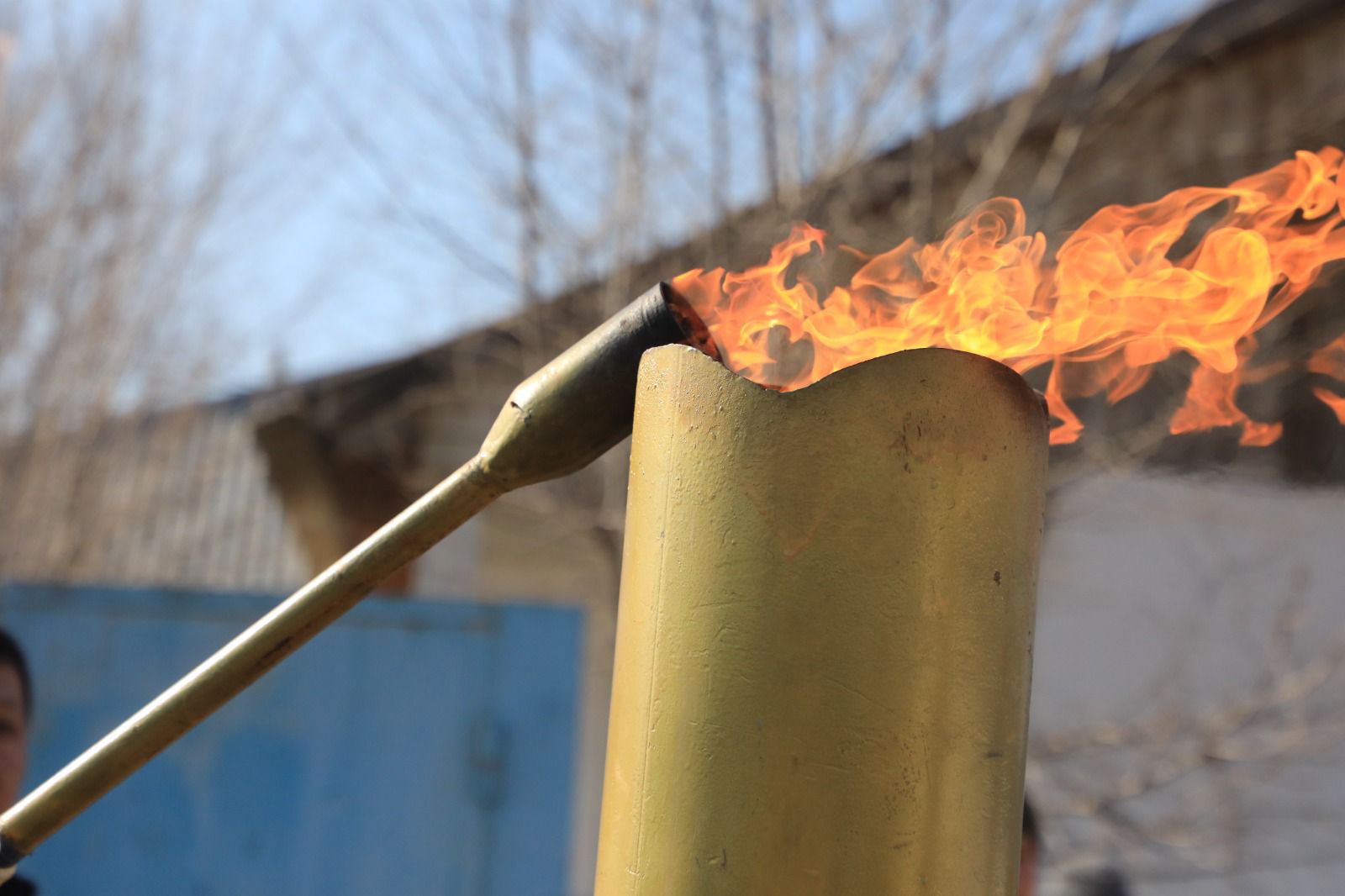 ТҮРКІСТАН: САРЫАҒАШТАҒЫ ШАЛҒАЙДА ОРНАЛАСҚАН 2 ЕЛДІ МЕКЕН ТАБИҒИ ГАЗБЕН ҚАМТЫЛДЫ