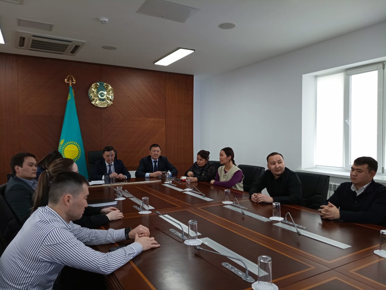 ҚР Еңбек және халықты әлеуметтік қорғау министрі  А. Ертаев жаңа ҚР Конституциясы жобасындағы негізгі өзгерістерді талқылау бойынша кеңес өткізді