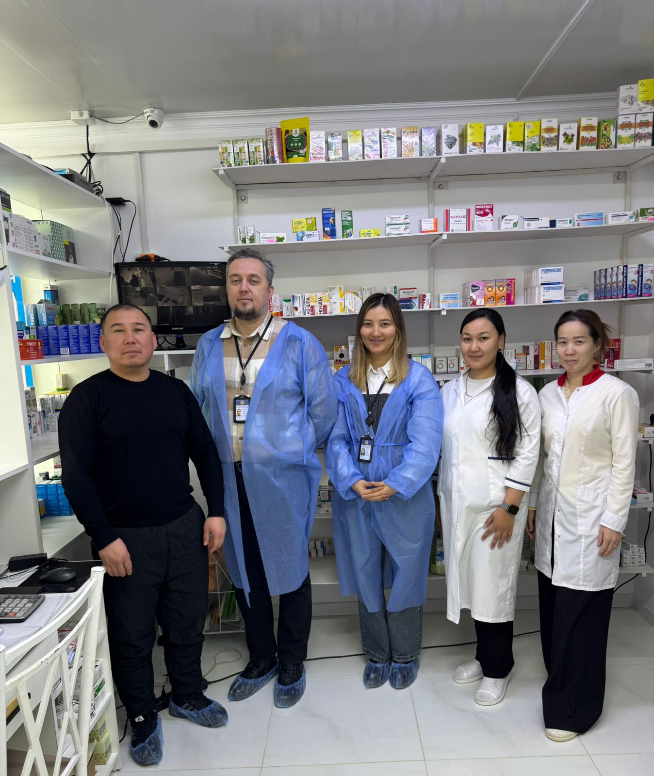 Департаментпен "Gulba Pharma" ЖШС Бейнеу ауданындағы алғашқы дәріхананың GPP талаптарына сәйкестігіне инспекция жүргізілді. ✅