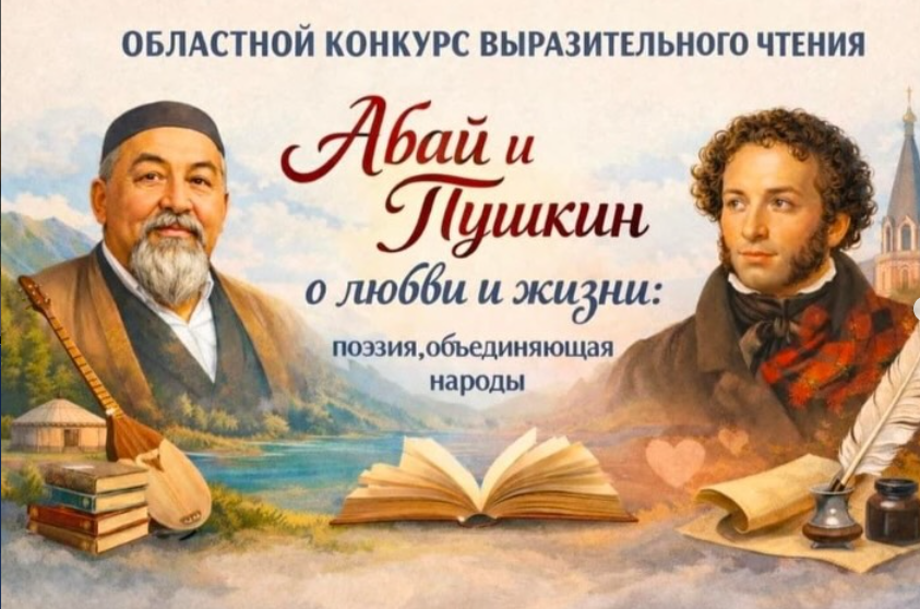 “Абай мен Пушкин махаббат пен өмір туралы: халықтарды біріктіретін поэзия»